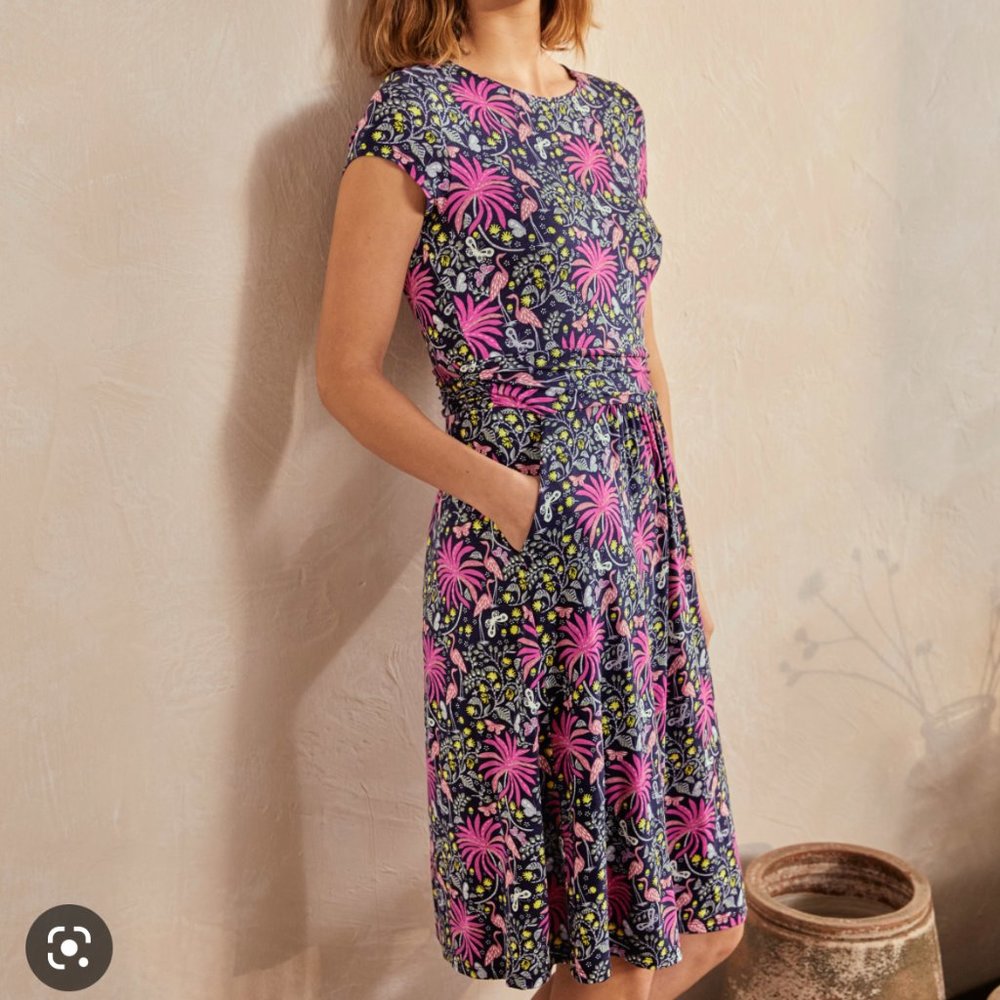 Amelie Jersey Dress - Boden - Size 10 US